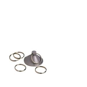 Kit 10 ventosas con anilla para oscurecedores