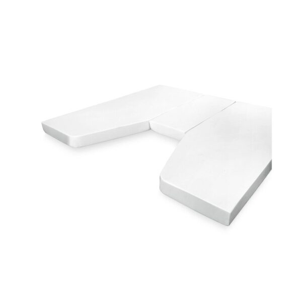 Sábana bajera ajustable Walra Jersey (3 piezas) blanca 2x70x90+30x120 - Imagen 3