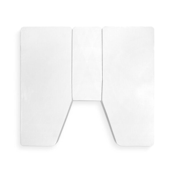Protector de colchón Walra Molton (3 piezas) blanco 2x70x90 + 30x120 - Imagen 2