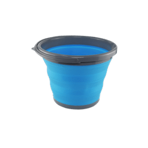 Cubo plegable 10L azul